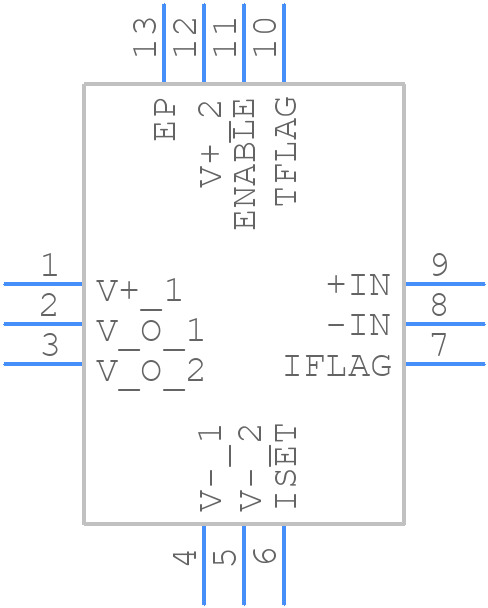 OPA567AIRHGT - Texas Instruments - PCB symbol
