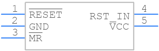 MAX6309UK29D3+T - Analog Devices - PCB symbol