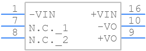 ISQ2412A - XP POWER - PCB symbol