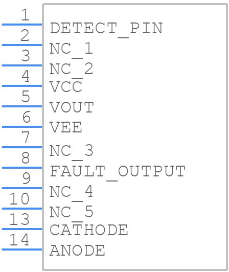 M57962L - POWEREX - PCB symbol