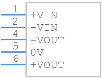 IH0512S-H - XP POWER - PCB symbol