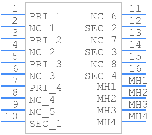 45025 - MYRRA - PCB symbol