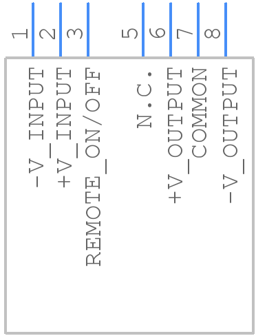 IZ1212S - XP POWER - PCB symbol