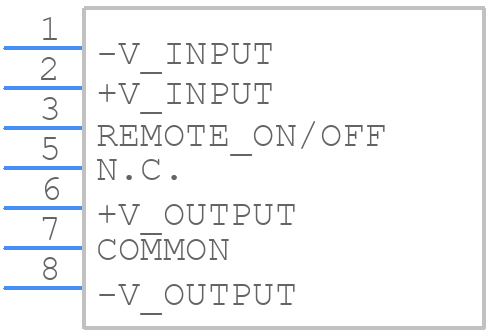 IZ2412S - XP POWER - PCB symbol