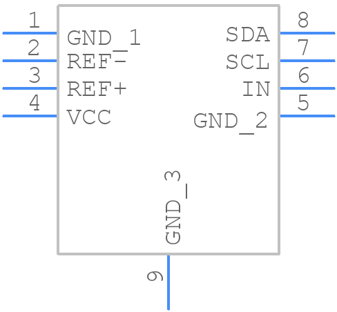 LTC2451CDDB#PBF - Analog Devices - PCB symbol