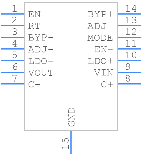 LTC3260EDE#PBF - Analog Devices - PCB symbol