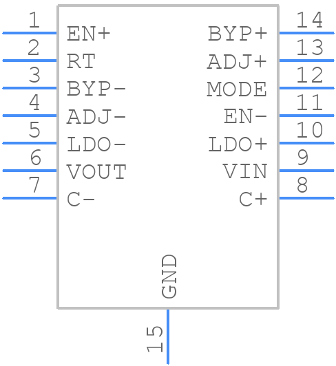 LTC3260IDE#PBF - Analog Devices - PCB symbol