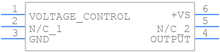 LFOCXO063801Bulk - IQD - PCB symbol