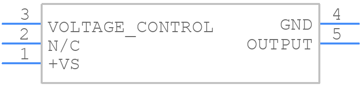 LFOCXO063815Bulk - IQD - PCB symbol