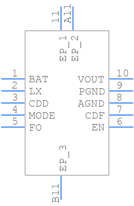 XC9135B18CDR-G - Torex - PCB symbol