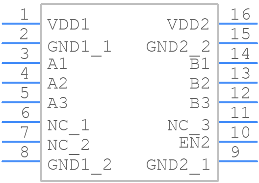 Si8630AB-B-IS - Silicon Labs - PCB symbol