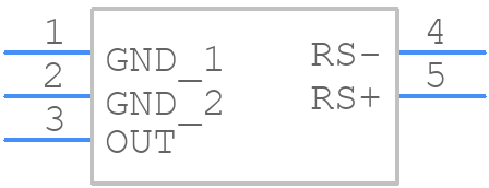 MAX9938HEUK+T - Analog Devices - PCB symbol