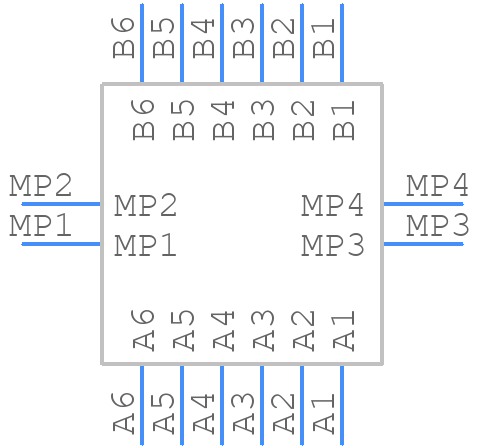 244836 - TE Connectivity - PCB symbol