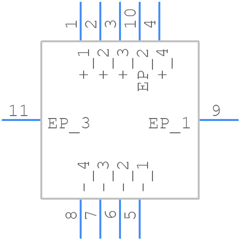 MCE4CT-A2-0000-00A5AAAA1 - CREE LED - PCB symbol