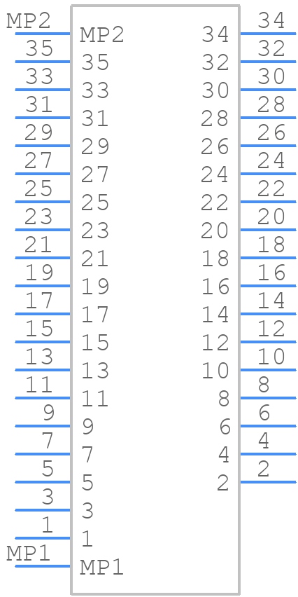 FH58-35S-0.2SHW(99) - Hirose - PCB symbol