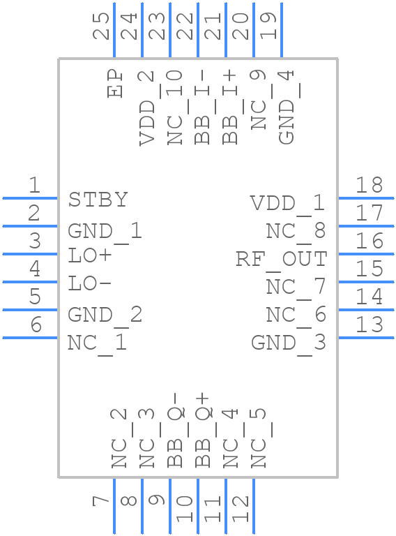 F1653NLGI - Renesas Electronics - PCB symbol