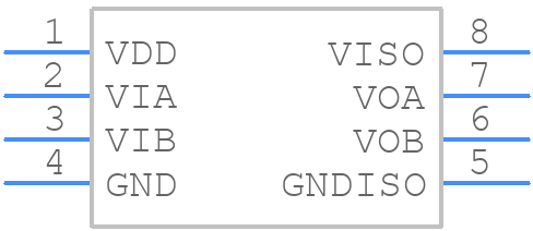 ADUM5240ARZ - Analog Devices - PCB symbol
