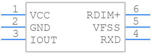 CDM10VXTSA1 - Infineon - PCB symbol