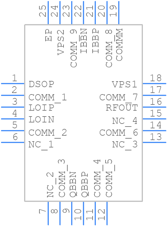 ADL5375-15ACPZ-R7 - Analog Devices - PCB symbol