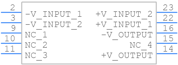 EC4A11H - Cincon - PCB symbol
