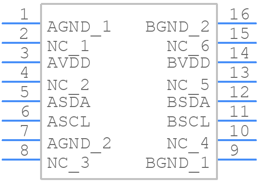 Si8600AD-B-IS - Silicon Labs - PCB symbol