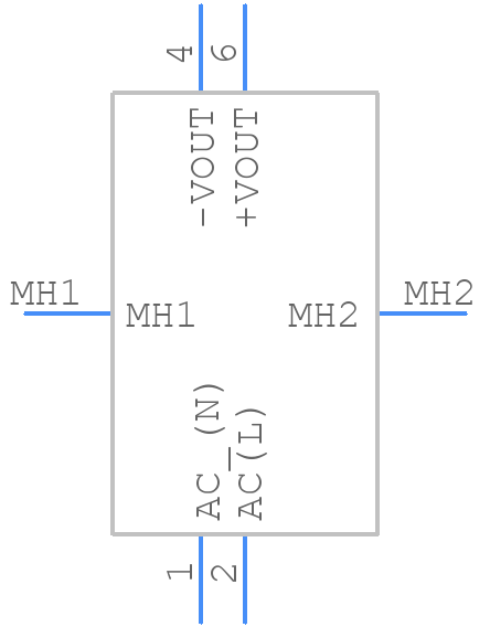 TMM 24105 - Traco Power - PCB symbol