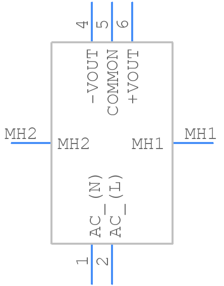 TMM 24212 - Traco Power - PCB symbol
