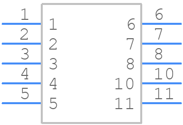 2-5338556-1 - TE Connectivity - PCB symbol