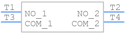 USLPT2819DT4TR - TE Connectivity - PCB symbol
