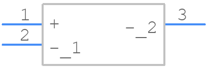 LM385M3X-2.5/NOPB - Texas Instruments - PCB symbol