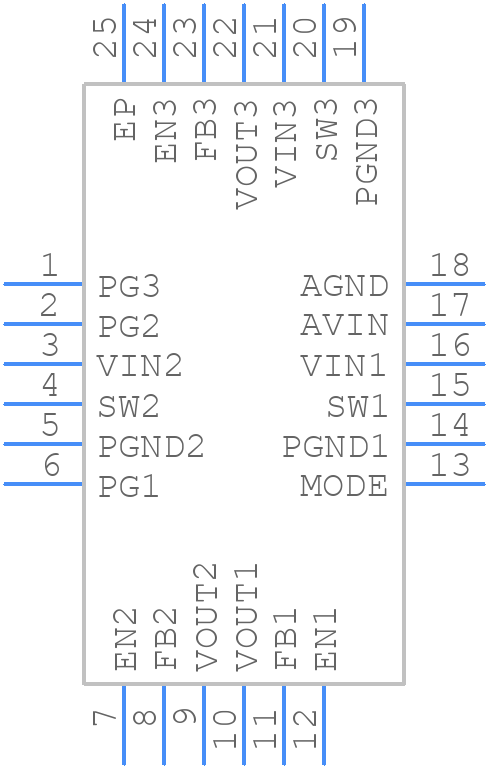 ADP5135ACPZ-R7 - Analog Devices - PCB symbol