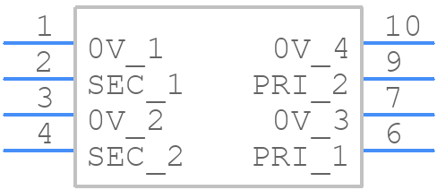 VTX-120-4206-215 - VIGORTRONIX - PCB symbol