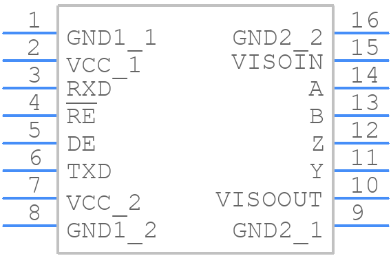 ADM2682EBRIZ - Analog Devices - PCB symbol