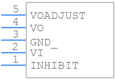 PTR08100WVD - Texas Instruments - PCB symbol