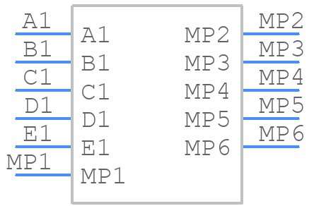 EC11J0925403 - ALPS Electric - PCB symbol