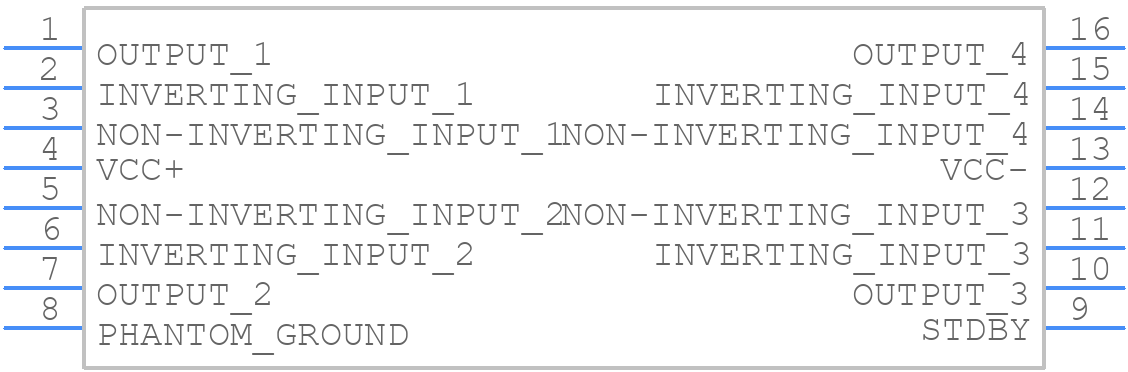 TS925IDT - STMicroelectronics - PCB symbol
