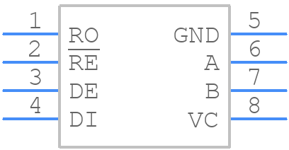 MAX3061EEKA#TG16 - Analog Devices - PCB symbol