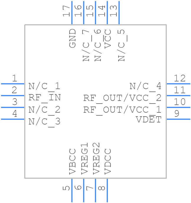 SKY65006-348LF - Skyworks - PCB symbol