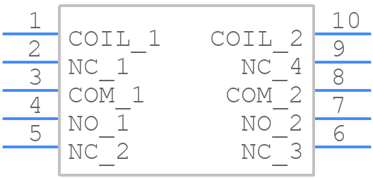 TQ2SA-12V - Panasonic - PCB symbol