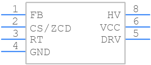 NCL30060B2DR2G - onsemi - PCB symbol