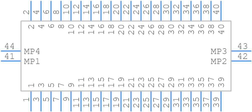 AXT640124A - Panasonic - PCB symbol
