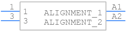 320.01E11GRY - E-Switch - PCB symbol