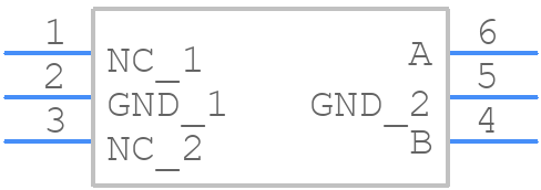 SN65220DBVT - Texas Instruments - PCB symbol