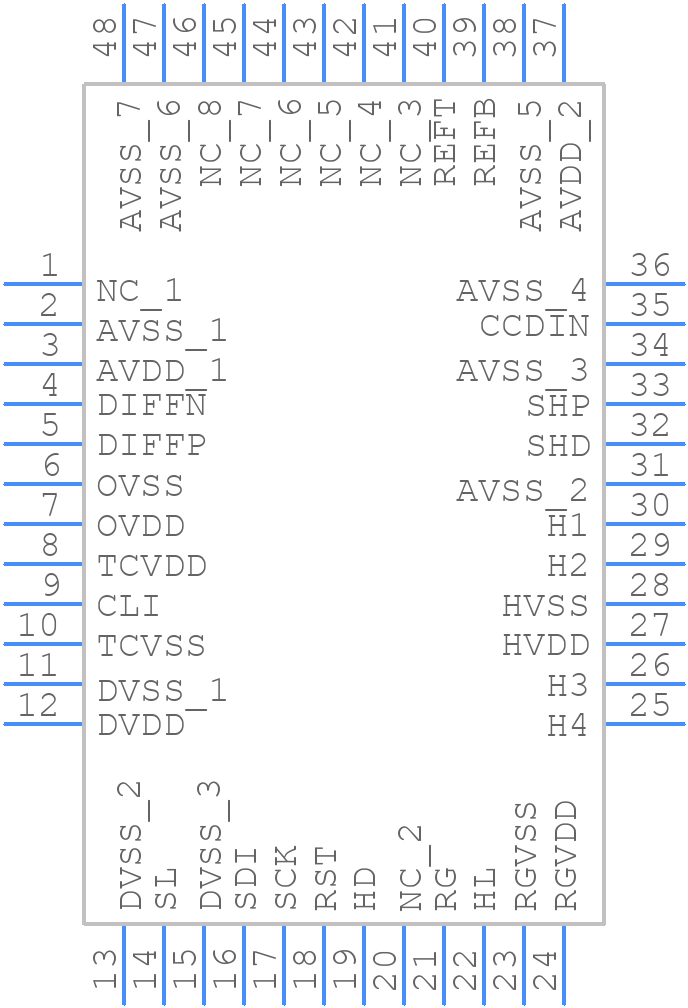 AD9940BSTZ - Analog Devices - PCB symbol