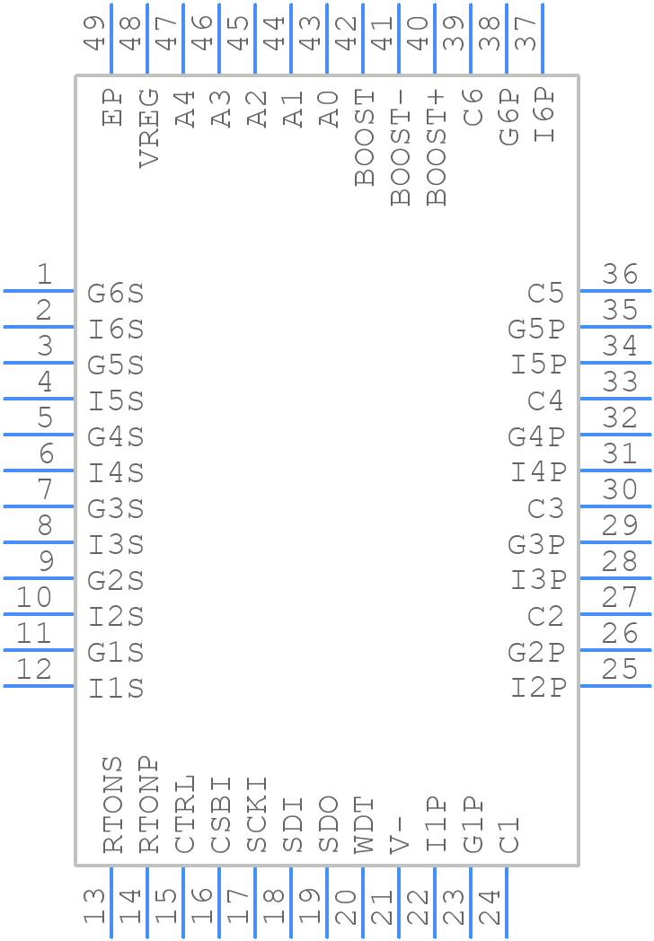 LTC3300HLXE-2#PBF - Analog Devices - PCB symbol