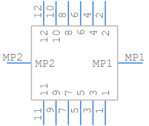 503154-1290 - Molex - PCB symbol