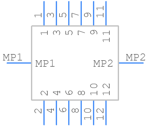 14010613101000 - HARTING - PCB symbol