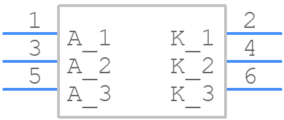 570-0100-132F - Dialight - PCB symbol