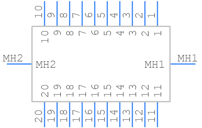 M80-5L12042MD - Harwin - PCB symbol