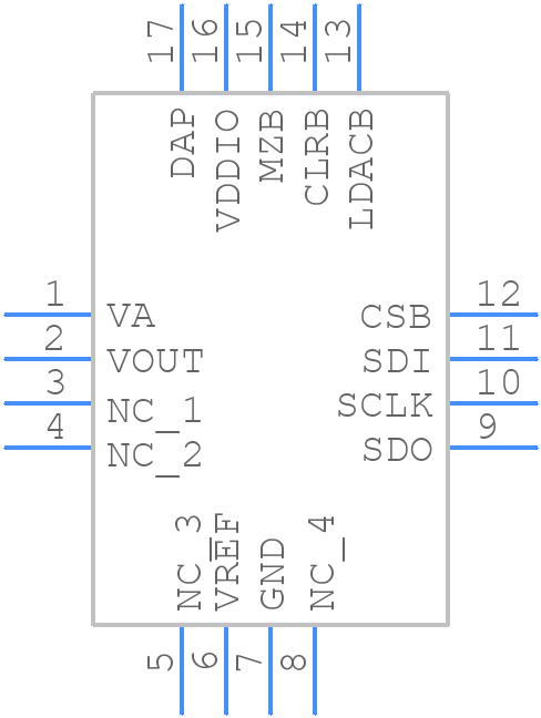 DAC161S055CISQ - Texas Instruments - PCB symbol